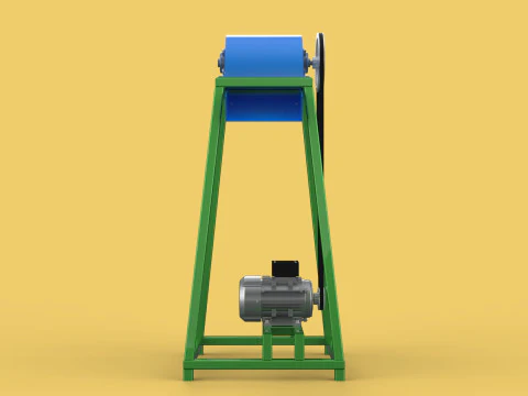 ORGANIC WASTE SHREDDER CRUSHER VEGETABLE COCOPEAT GRIND MACHINE 3D Model