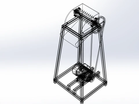 ORGANIC WASTE SHREDDER CRUSHER VEGETABLE COCOPEAT GRIND MACHINE 3D Model