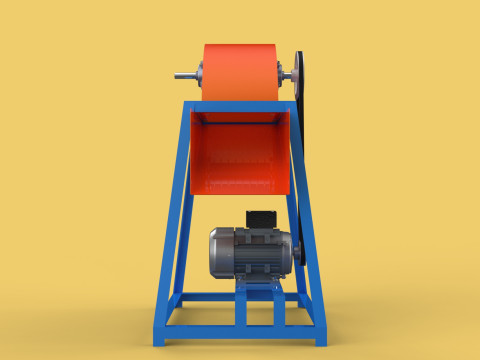WASTE CRUSHER ORGANIC VEGETABLE COCOPEAT GRINDER MACHINE 3D Модель