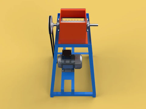 WASTE CRUSHER ORGANIC VEGETABLE COCOPEAT GRINDER MACHINE 3D Model