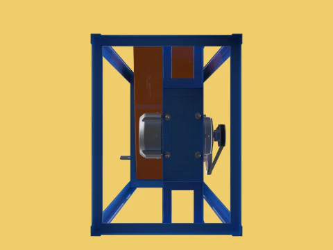 WASTE CRUSHER ORGANIC VEGETABLE COCOPEAT GRINDER MACHINE 3D Model