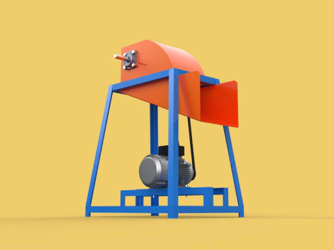 WASTE CRUSHER ORGANIC VEGETABLE COCOPEAT GRINDER MACHINE 3D Model