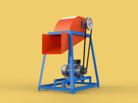 WASTE CRUSHER ORGANIC VEGETABLE COCOPEAT GRINDER MACHINE 3D Модель