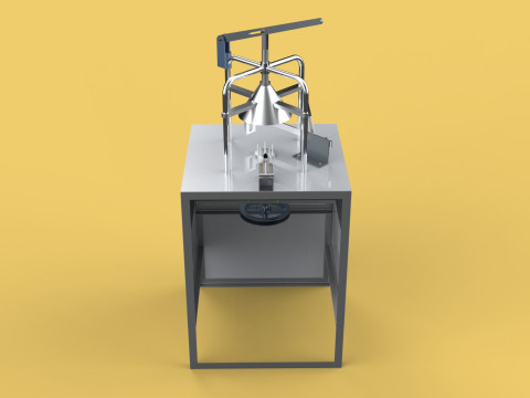 YOUNG GREEN COCONUT PEELING PEELER MACHINE CUT TOOL REMOVAL SKIN Modello 3D
