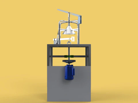 YOUNG GREEN COCONUT PEELING PEELER MACHINE CUT TOOL REMOVAL SKIN 3D Model