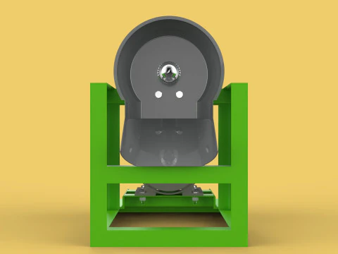 AUTOMATIC COCONUT GRATING MACHINE GRATER SCRAPER CHOPPER 3D Model