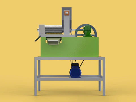 EXTRACTOR DE CREMA DE LECHE DE COCO PRENSA EXPRIMIDOR TRITURADORA Modelo 3D