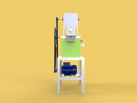 EXTRACTOR DE CREMA DE LECHE DE COCO PRENSA EXPRIMIDOR TRITURADORA Modelo 3D