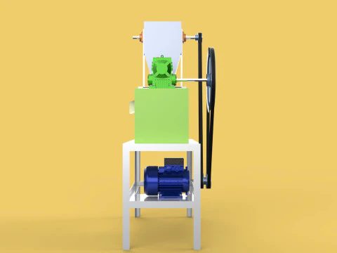 EXTRACTOR DE CREMA DE LECHE DE COCO PRENSA EXPRIMIDOR TRITURADORA Modelo 3D