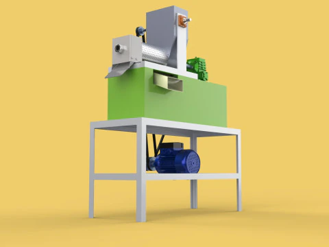 EXTRACTOR DE CREMA DE LECHE DE COCO PRENSA EXPRIMIDOR TRITURADORA Modelo 3D