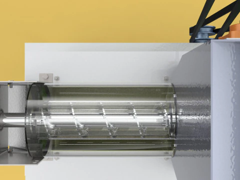 EXTRACTOR DE CREMA DE LECHE DE COCO PRENSA EXPRIMIDOR TRITURADORA Modelo 3D