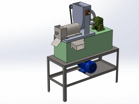 EXTRACTOR DE CREMA DE LECHE DE COCO PRENSA EXPRIMIDOR TRITURADORA Modelo 3D