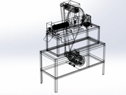 EXTRACTOR DE CREMA DE LECHE DE COCO PRENSA EXPRIMIDOR TRITURADORA Modelo 3D