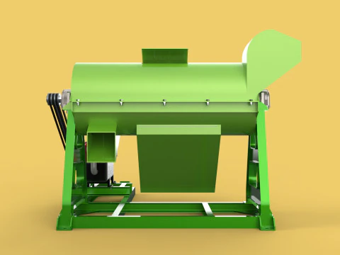 WASTE SHREDDER CRUSHER MACHINE GARBAGE RUBBISH JUNK COMPOSTER 3D Model