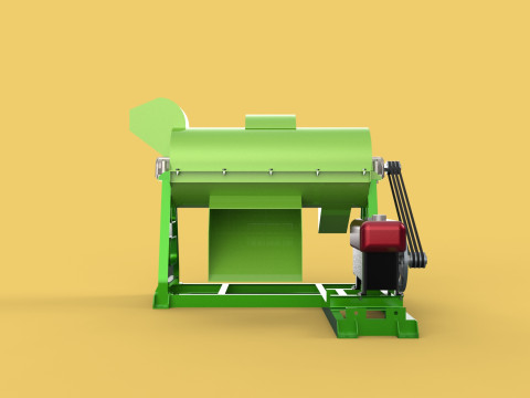 WASTE SHREDDER CRUSHER MACHINE GARBAGE RUBBISH JUNK COMPOSTER 3D-Modell