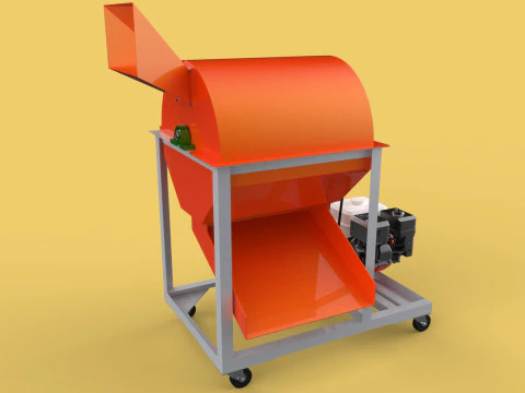 ИЗМЕЛЬЧИТЕЛЬ МУСОРА ИЗМЕЛЬЧИТЕЛЬ МАШИНЫ ДЛЯ РЕЗКИ МУСОРА КОМПОСТЕР 3D Модель