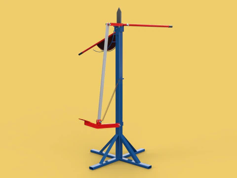 COCONUT PEELER TOOL SPLITTER CUT DEHUSKER OUTER SHELL EXTRACTOR 3D Model