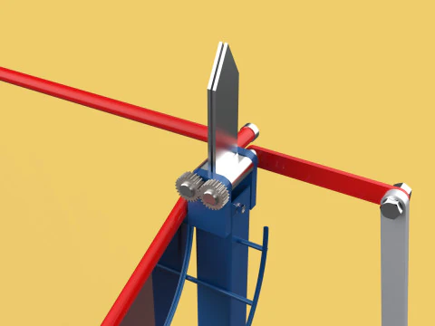 COCONUT PEELER TOOL SPLITTER CUT DEHUSKER OUTER SHELL EXTRACTOR 3D Model