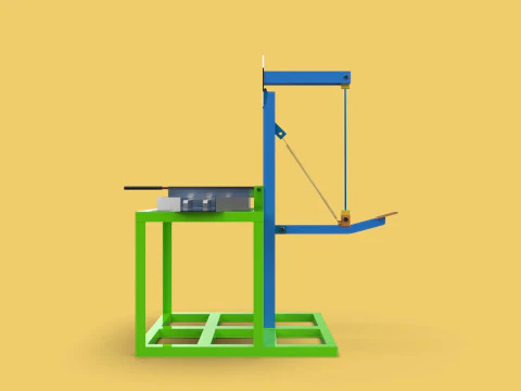 HANDLE COCONUT PEELER SPLITTER CUT TOOL DEHUSKER SHELL EXTRACTOR 3D Model