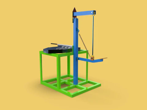 HANDLE COCONUT PEELER SPLITTER CUT TOOL DEHUSKER SHELL EXTRACTOR 3D Model