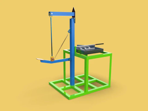 HANDLE COCONUT PEELER SPLITTER CUT TOOL DEHUSKER SHELL EXTRACTOR 3D Model