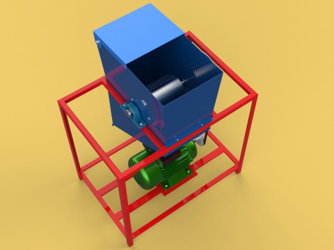 ELECTRIC COCONUT GRATING MACHINE GRATER SHREDDER SCRAPER CHOPPER 3D 模型