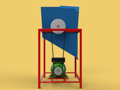 ELECTRIC COCONUT GRATING MACHINE GRATER SHREDDER SCRAPER CHOPPER 3D Model