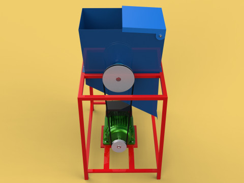 ELECTRIC COCONUT GRATING MACHINE GRATER SHREDDER SCRAPER CHOPPER 3D Model