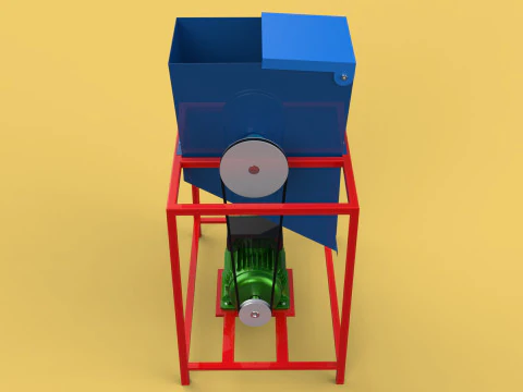 ELECTRIC COCONUT GRATING MACHINE GRATER SHREDDER SCRAPER CHOPPER 3D Model