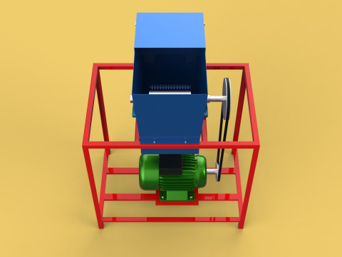 ELECTRIC COCONUT GRATING MACHINE GRATER SHREDDER SCRAPER CHOPPER 3D Model