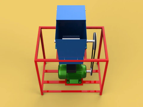 ELECTRIC COCONUT GRATING MACHINE GRATER SHREDDER SCRAPER CHOPPER 3D Model
