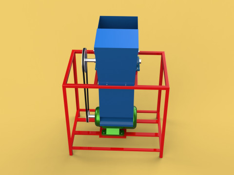ELECTRIC COCONUT GRATING MACHINE GRATER SHREDDER SCRAPER CHOPPER 3D Model