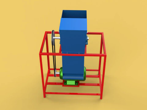 ELECTRIC COCONUT GRATING MACHINE GRATER SHREDDER SCRAPER CHOPPER 3D Model