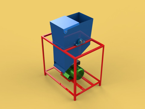 ELECTRIC COCONUT GRATING MACHINE GRATER SHREDDER SCRAPER CHOPPER 3D Model