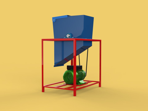 ELECTRIC COCONUT GRATING MACHINE GRATER SHREDDER SCRAPER CHOPPER 3D Model