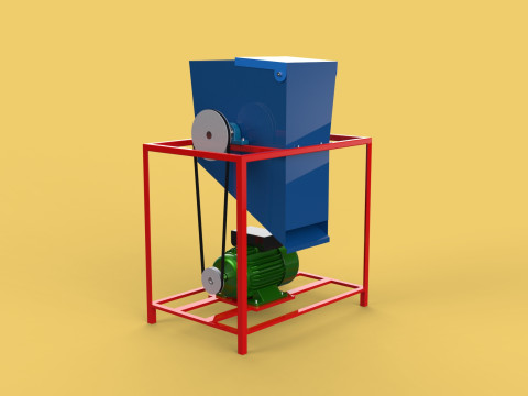 ELECTRIC COCONUT GRATING MACHINE GRATER SHREDDER SCRAPER CHOPPER 3D Model