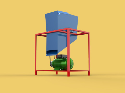 ELECTRIC COCONUT GRATING MACHINE GRATER SHREDDER SCRAPER CHOPPER 3D Model