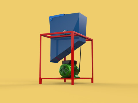 ELECTRIC COCONUT GRATING MACHINE GRATER SHREDDER SCRAPER CHOPPER 3D Model
