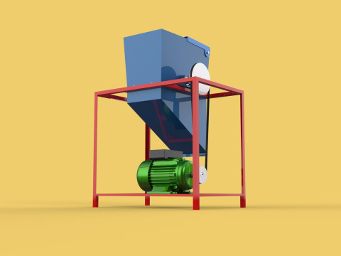 ELECTRIC COCONUT GRATING MACHINE GRATER SHREDDER SCRAPER CHOPPER 3D Model