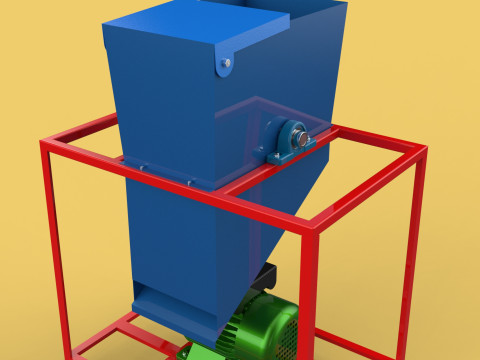ELECTRIC COCONUT GRATING MACHINE GRATER SHREDDER SCRAPER CHOPPER 3D Model