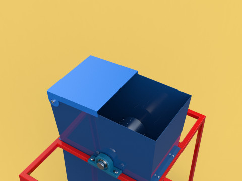 ELECTRIC COCONUT GRATING MACHINE GRATER SHREDDER SCRAPER CHOPPER 3D Model