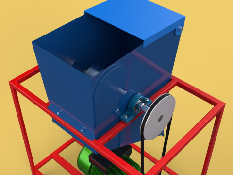 ELECTRIC COCONUT GRATING MACHINE GRATER SHREDDER SCRAPER CHOPPER 3D Model