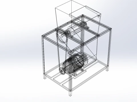ELECTRIC COCONUT GRATING MACHINE GRATER SHREDDER SCRAPER CHOPPER 3D Model