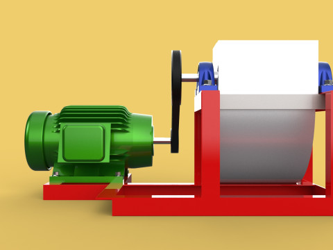 AUTO ELECTRIC COCONUT GRATING MACHINE SHREDDER SCRAPER CHOPPER Modèle 3D