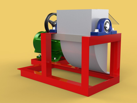 AUTO ELECTRIC COCONUT GRATING MACHINE SHREDDER SCRAPER CHOPPER Modèle 3D