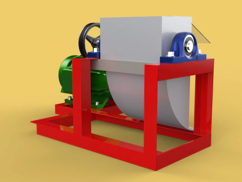 AUTO ELECTRIC COCONUT GRATING MACHINE SHREDDER SCRAPER CHOPPER 3D Model