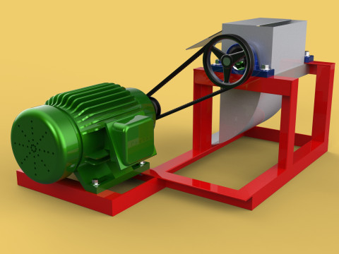 AUTO ELECTRIC COCONUT GRATING MACHINE SHREDDER SCRAPER CHOPPER Modèle 3D