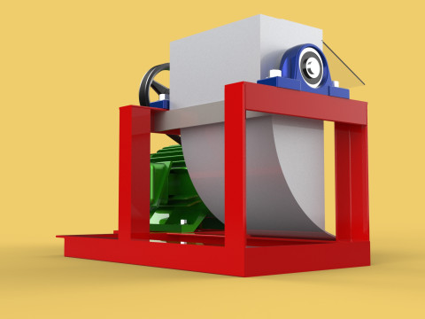 AUTO ELECTRIC COCONUT GRATING MACHINE SHREDDER SCRAPER CHOPPER Modèle 3D