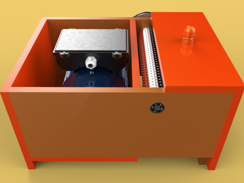 MACHINE ELECTRIC COCONUT GRATING GRATER SHREDDER SCRAPER CHOPPER 3D Model