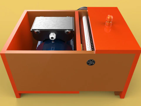 MACHINE ELECTRIC COCONUT GRATING GRATER SHREDDER SCRAPER CHOPPER 3D Model